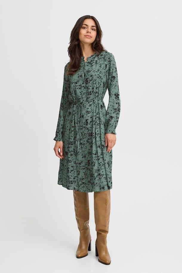 GREEN BAY FLOWY DRESS
