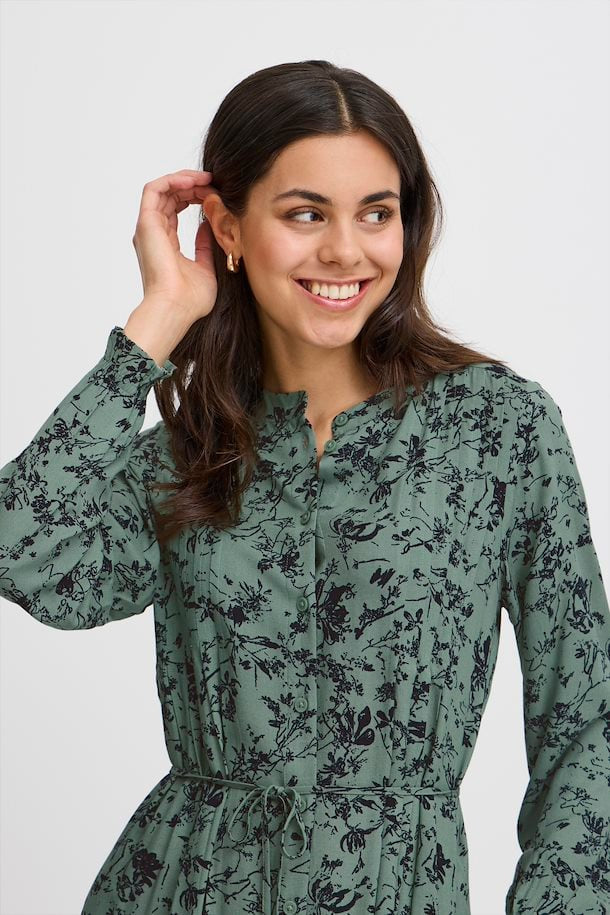 GREEN BAY FLOWY DRESS