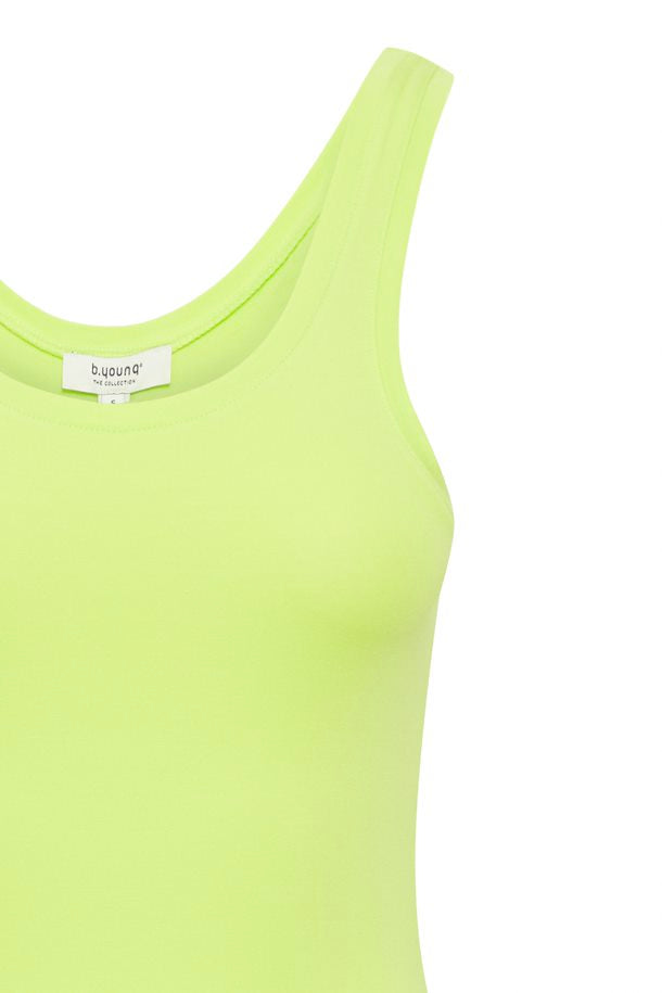 PAMILA SHARP GREEN VEST TOP