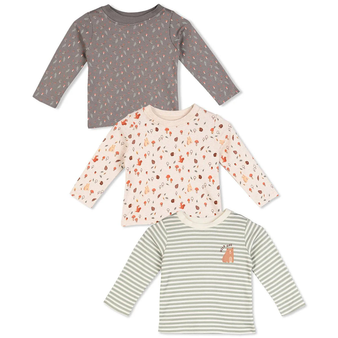 BABY UNISEX MULTICOLOUR PRINTED T-SHIRTS