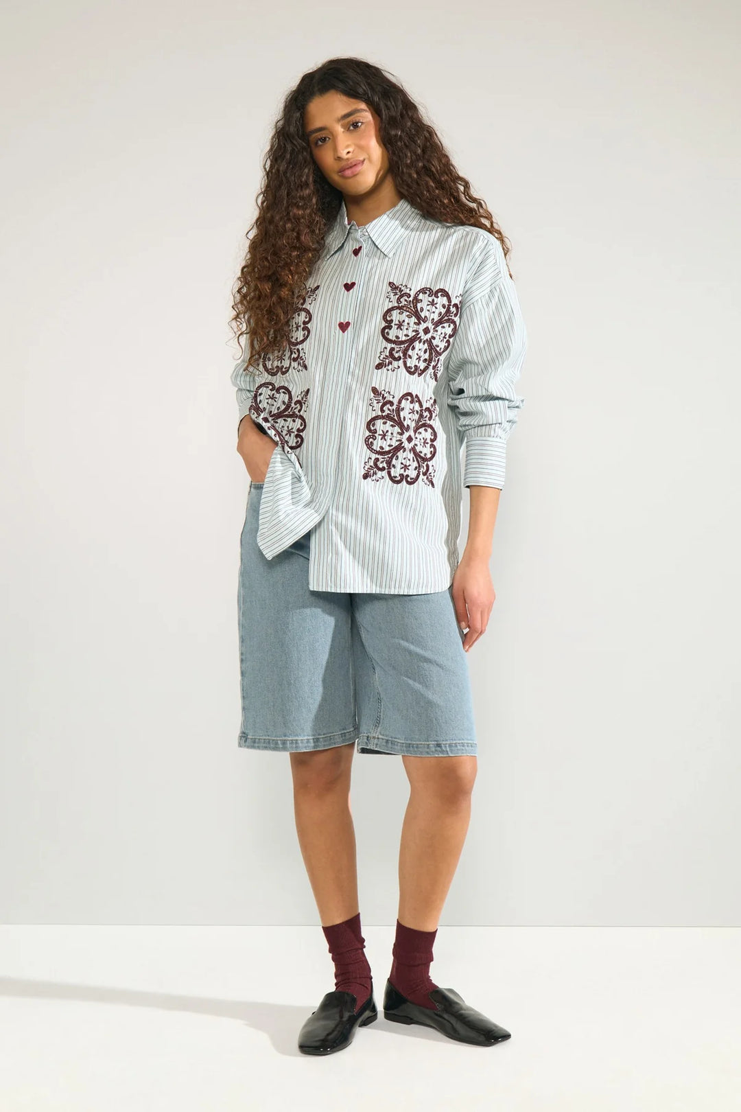 FLOATY BLUE DITTY SHIRT