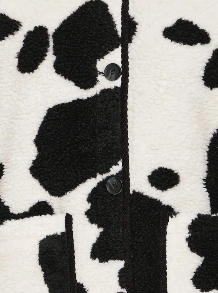 COTATA JACKET BLACK COW HIDE