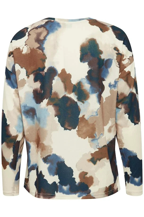 BIRCH WATERCOLOUR MIX PIETA AOP TOP