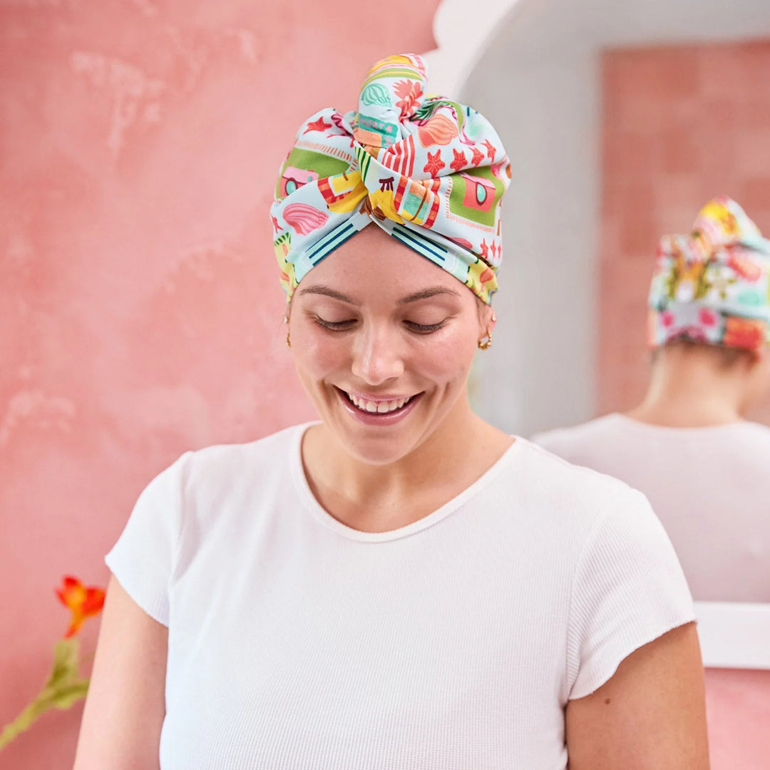 WISH YOU WERE HERE HAIR WRAP