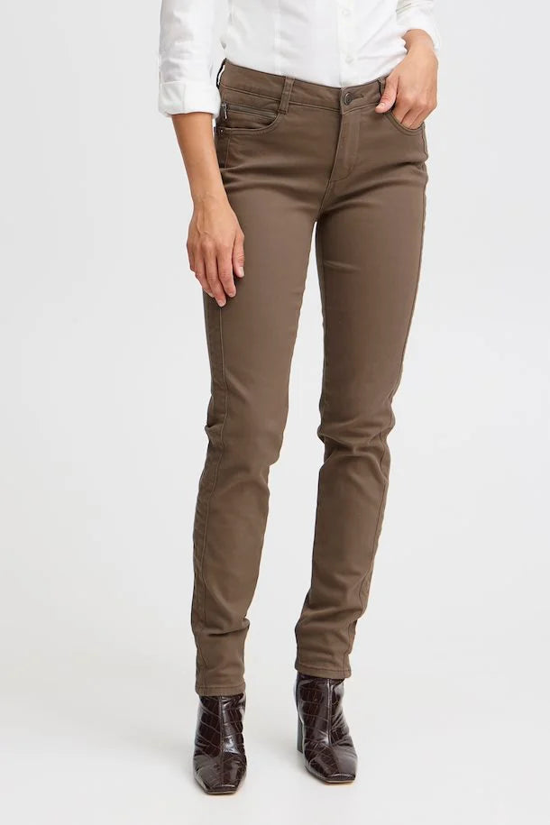 LOMAX TROUSERS WALNUT