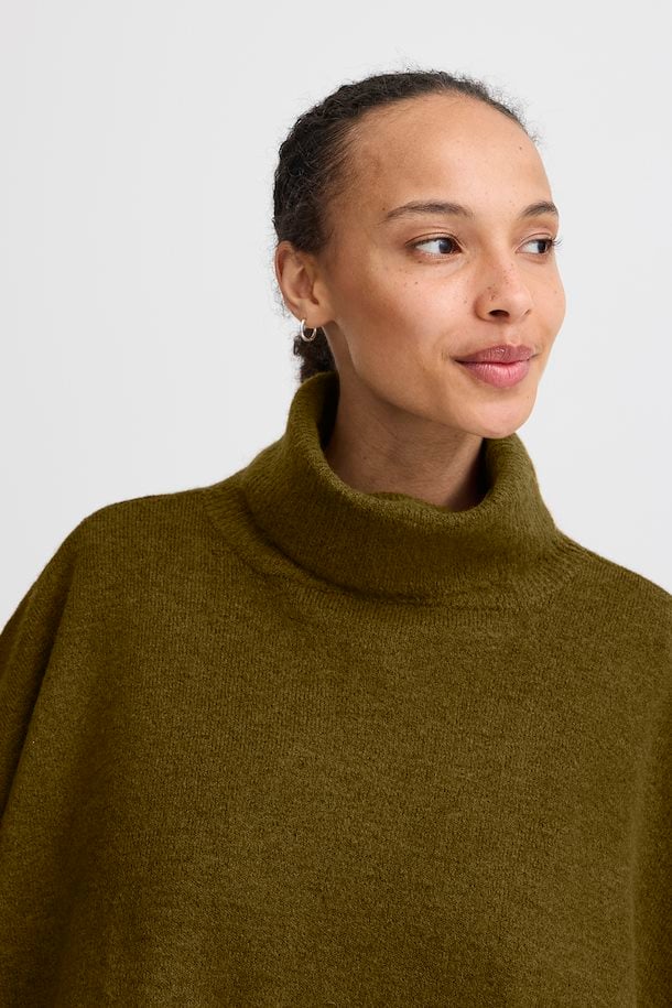 BAVIKSI PONCHO OLIVE