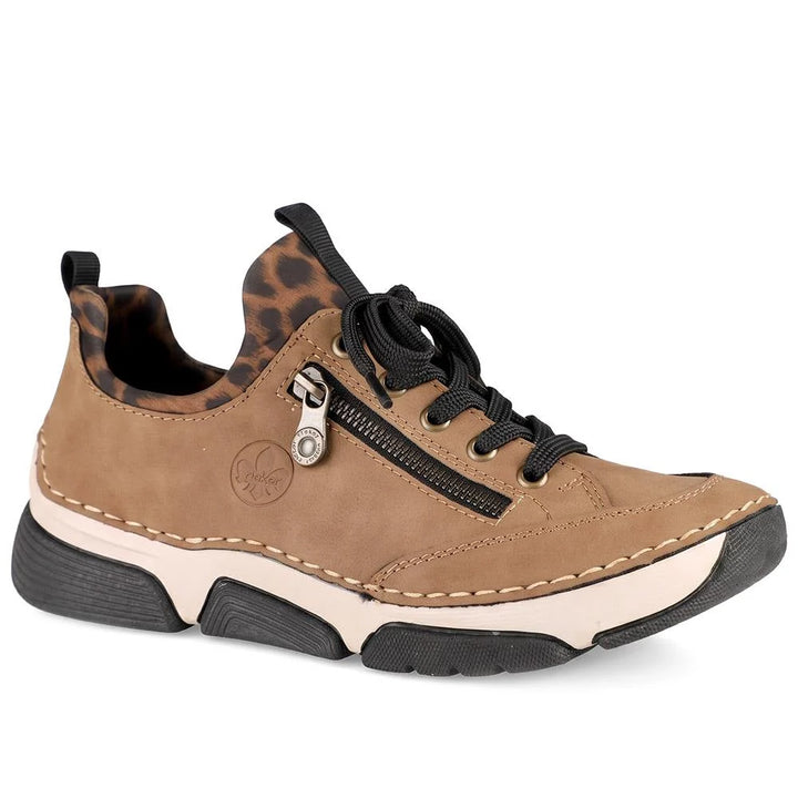 Rieker Women's Brown Slip-On Shoes 45973-24