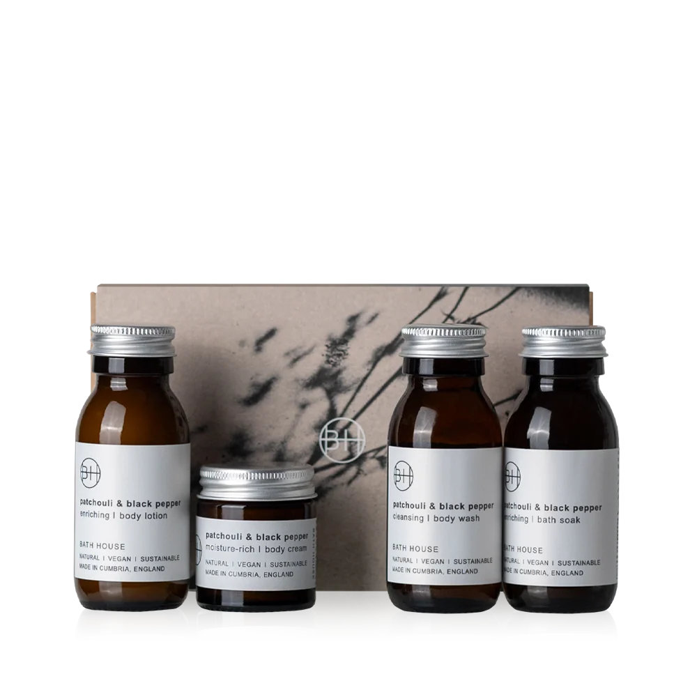 Bath House Patchouli & Black Pepper Experience Set