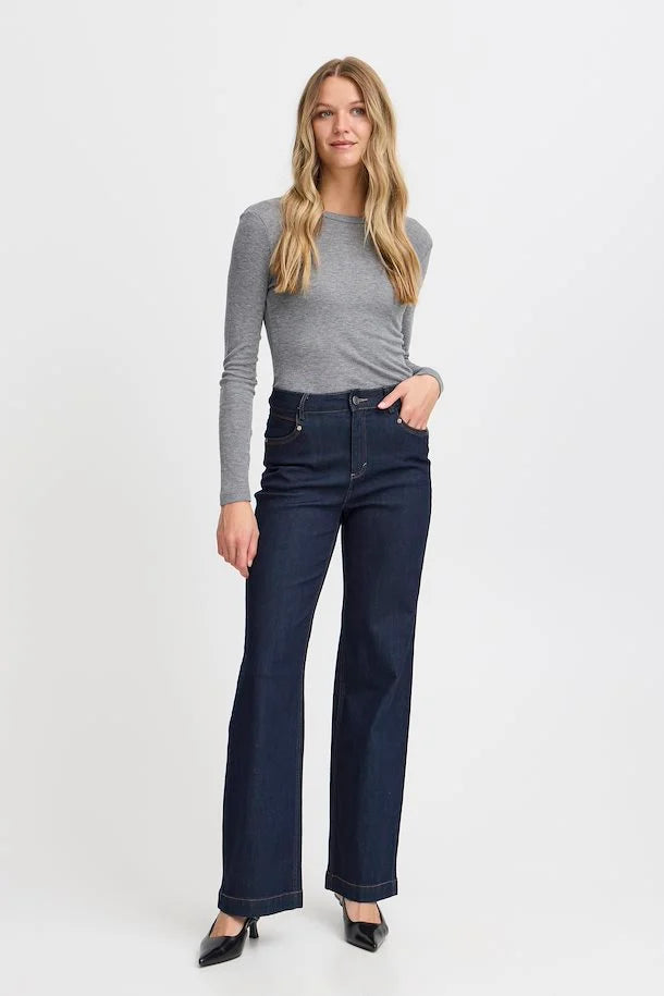 FRCHICAGO HANNA JEANS RAW BLUE DENIM