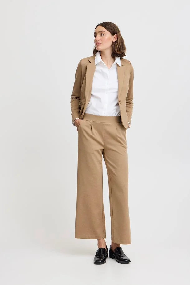 RIZETTA WIDE PANTS CROPPED