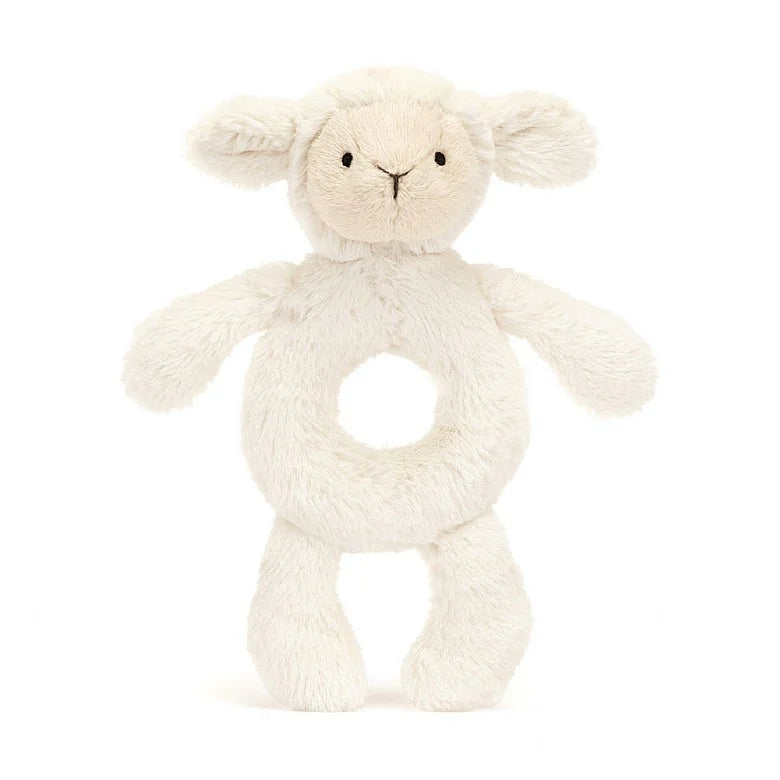 BASHFUL LAMB RING RATTLE