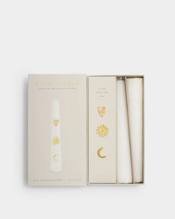CANDLE CHARMS GIFT SET SUN AND MOON OYSTER