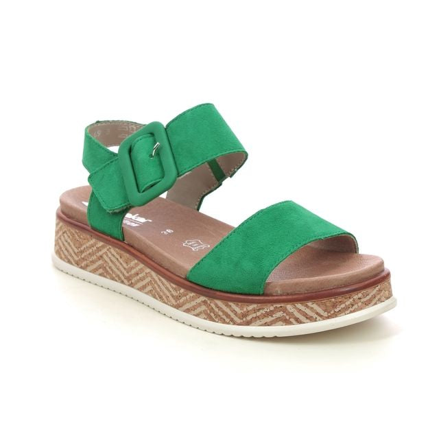 GREEN VELCRO SANDAL