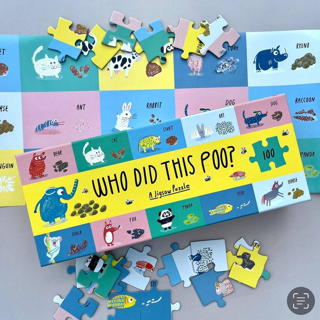 WHO DID THIS POO JIGSAW