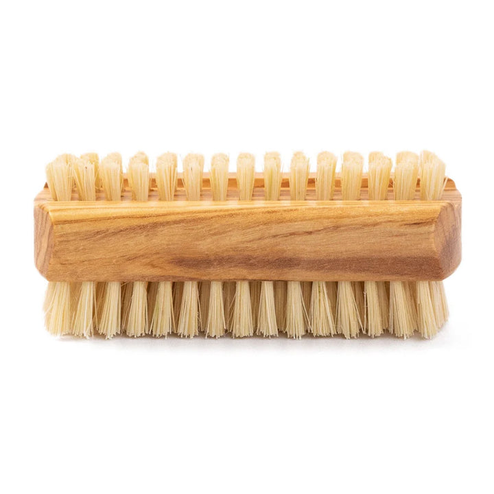 OLIVE WOOD SISAL NAIL BRUSH