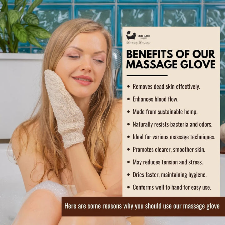 HEMP MASSAGE GLOVE