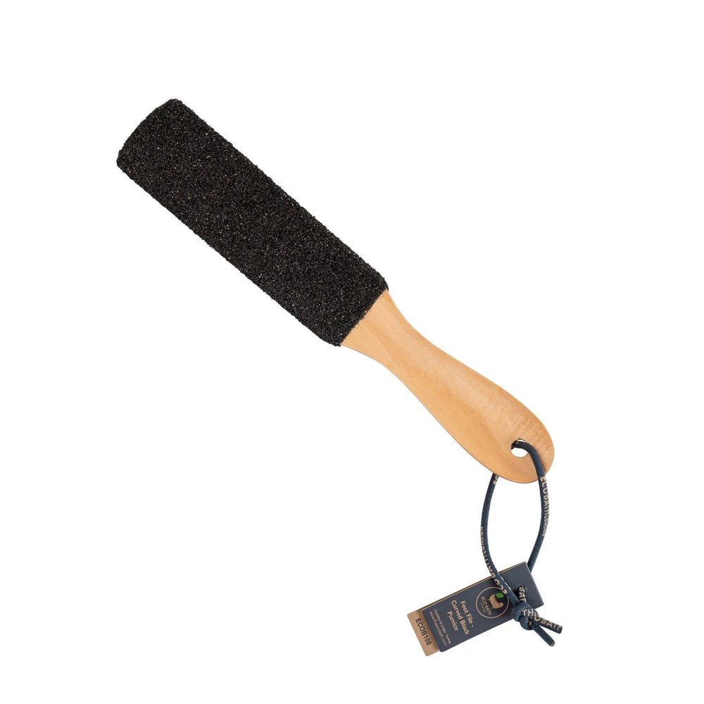 CURVED BLACK NATURAL PUMICE FOOT FILE