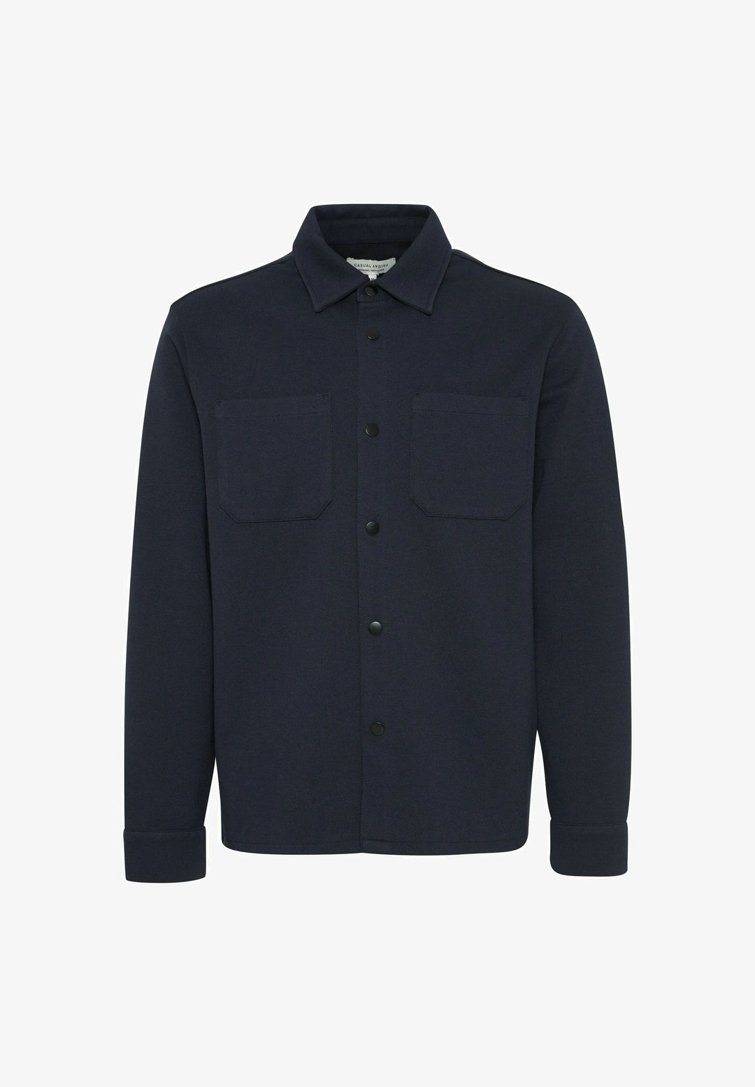 NAVY SEBASTIAN SWEAT OVERSHIRT