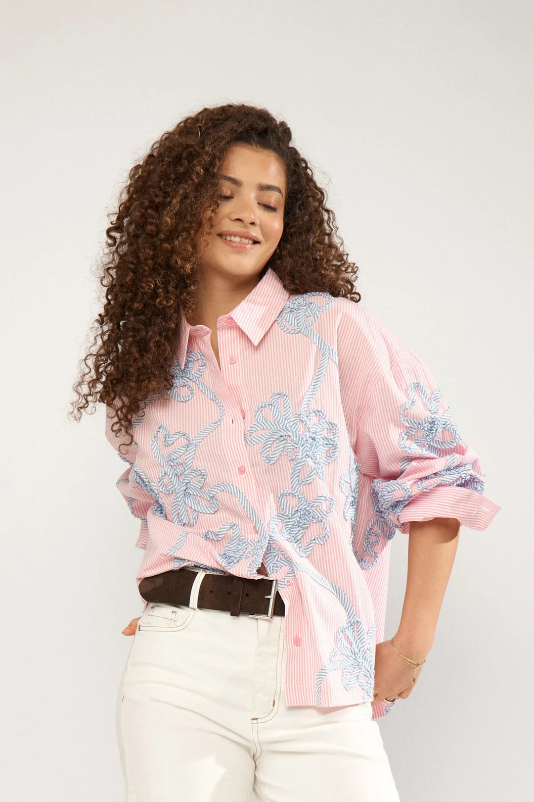 PRISM PINK EMELIA SHIRT