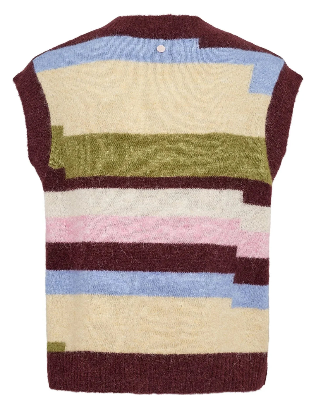 FIG RIETTE PIXEL STRIPE VEST