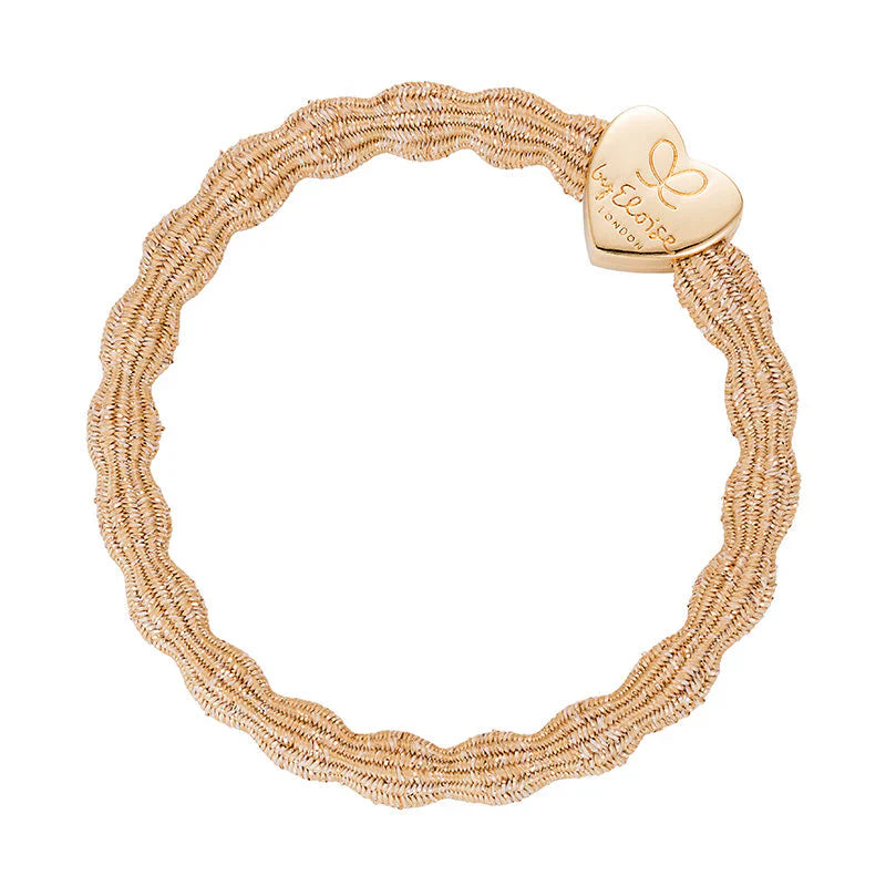 METALLIC GOLD HEART CANDY