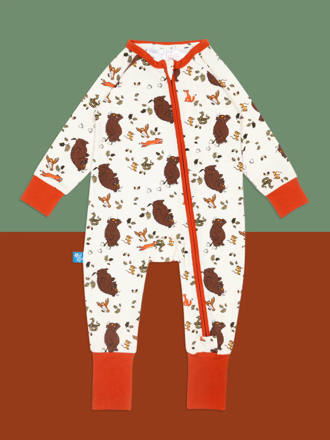 GRUFFALO OUTDOOR ADVENTURE ZIP UP ROMPER