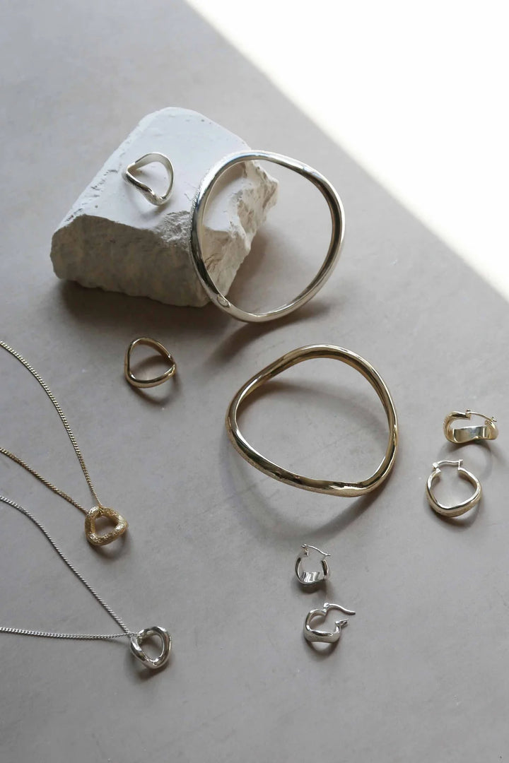 SHADOW EARRINGS SILVER