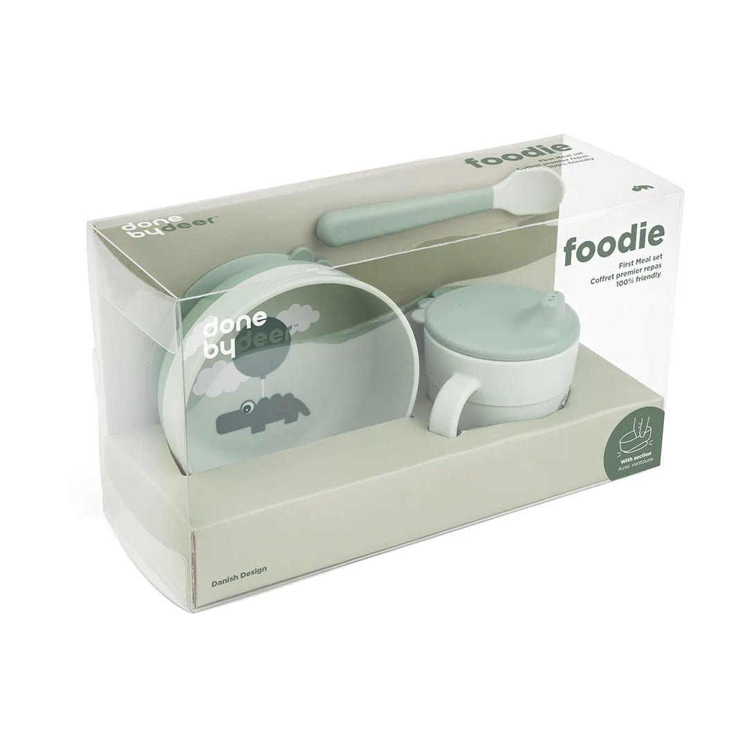 GREEN HAPPY FOODIE FIRST MEAL SET