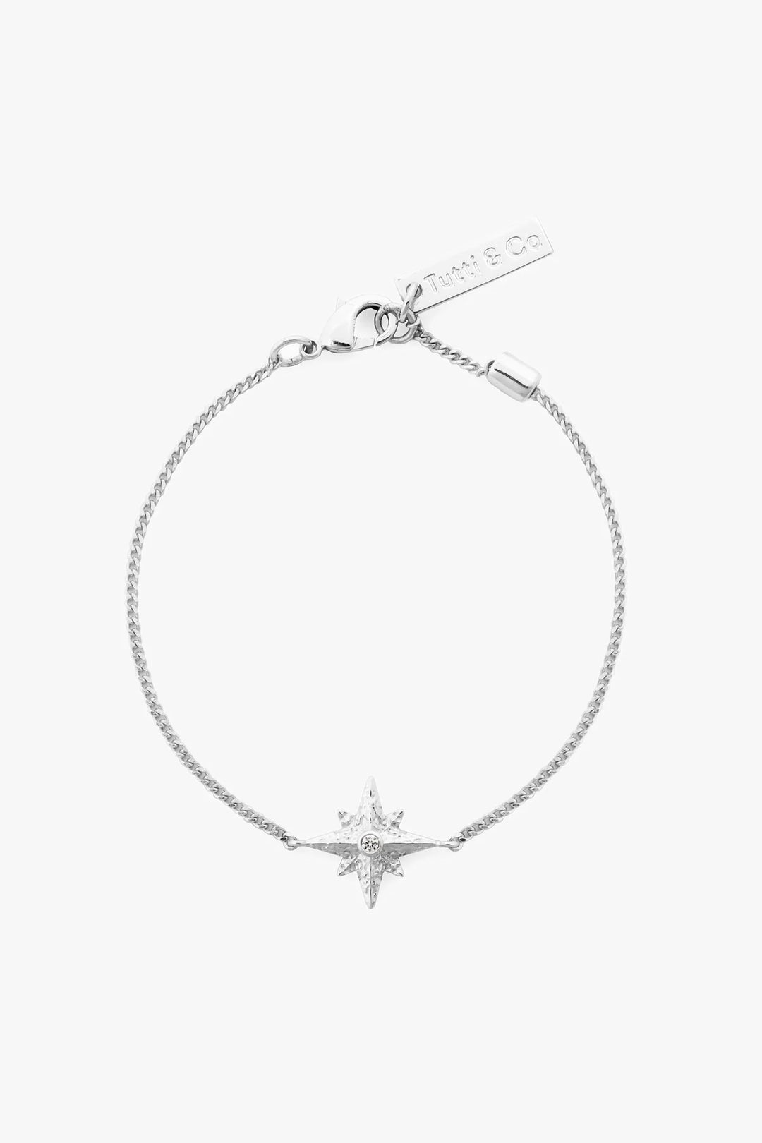 SILVER FAITH BRACELET