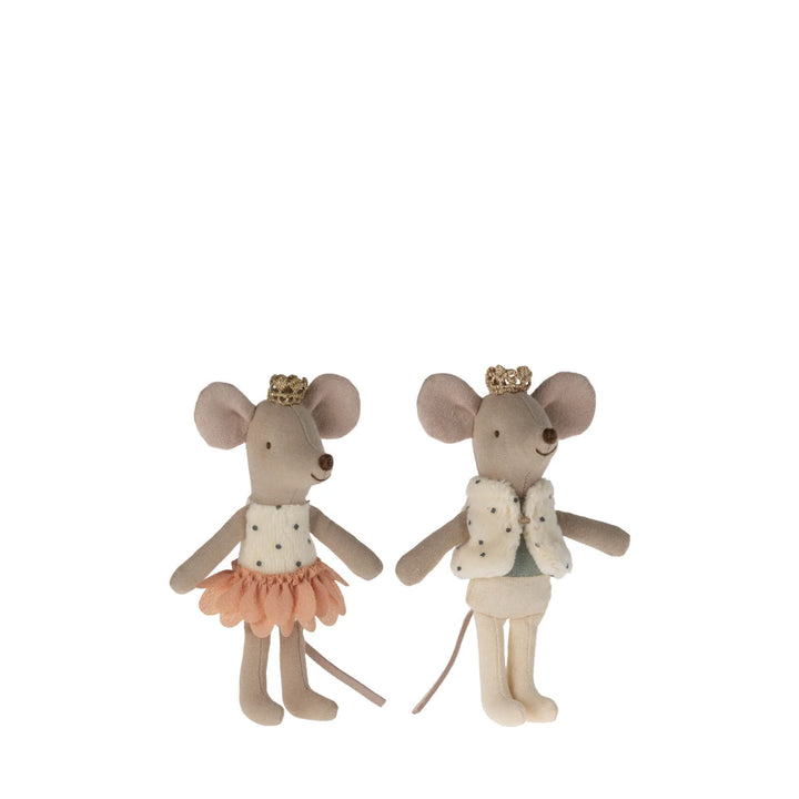 ROYAL TWINS LITTLE SISTER & BROTHER MICE IN MATCHBOX