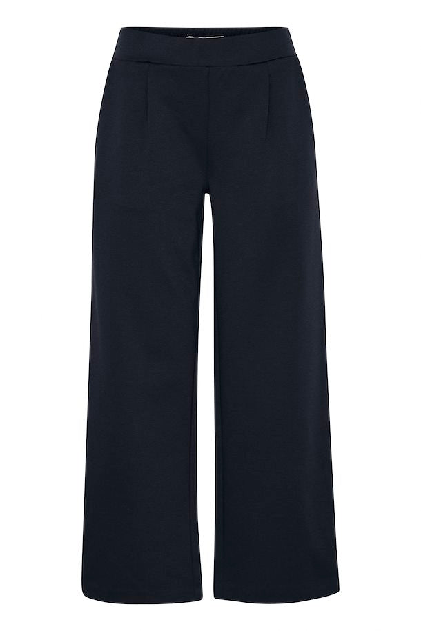 COPENHAGEN NIGHT RIZETTA CROPPED WIDE LEG TROUSER