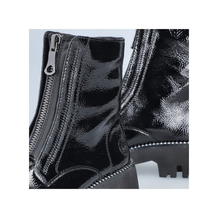 Y3351-00 LADIES BLACK MID HEIGHT BOOTS