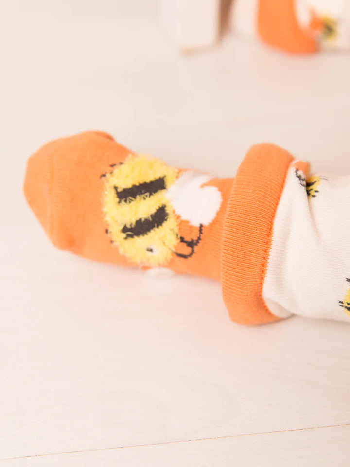 HONEY BEE TOP & LEGGING WITH SOCKS GIFT SET