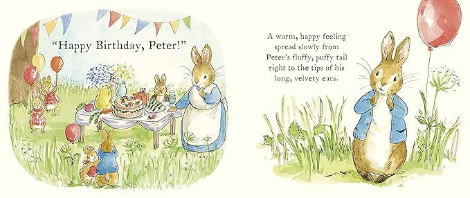 PETER RABBIT HAPPY BIRTHDAY BOOK