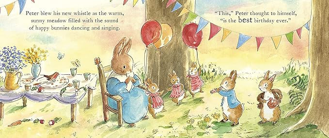 PETER RABBIT HAPPY BIRTHDAY BOOK