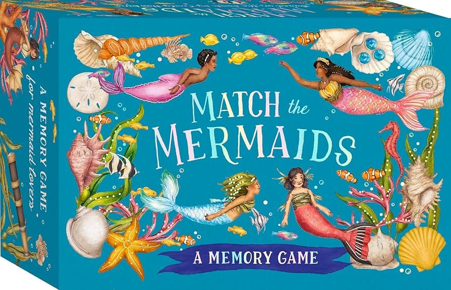 MATCH THE MERMAIDS MEMORY GAME