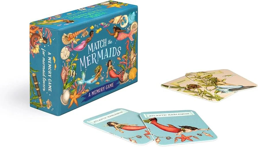 MATCH THE MERMAIDS MEMORY GAME