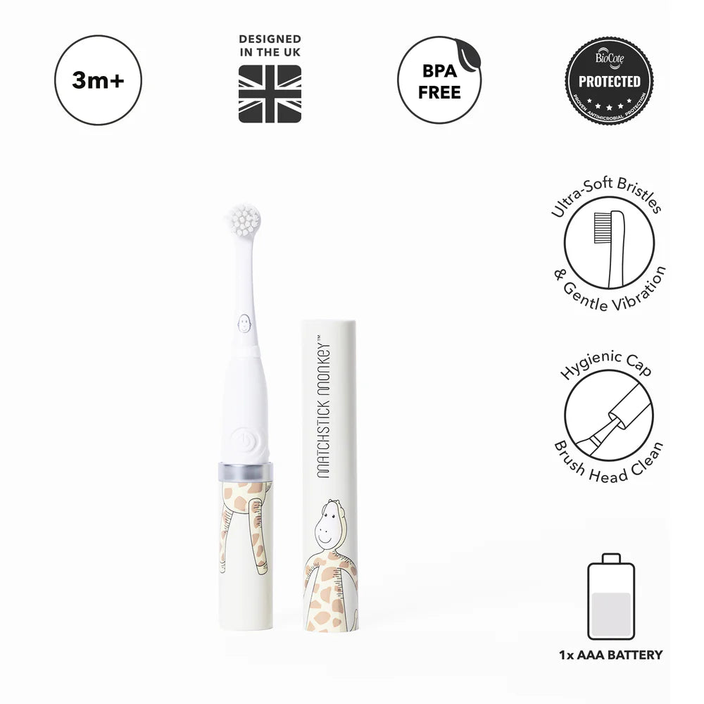 BABY ELECTRIC SONIC TOOTHBRUSH GIGI GIRAFFE