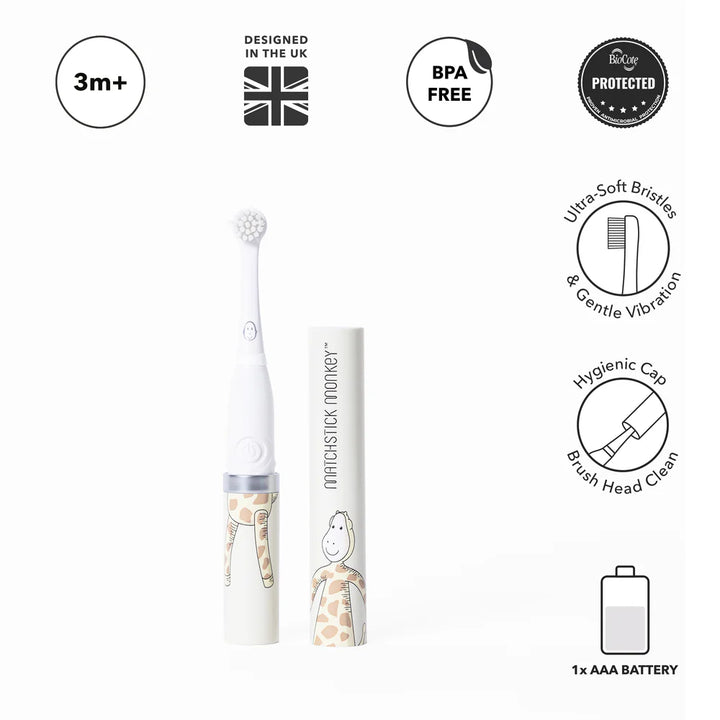 BABY ELECTRIC SONIC TOOTHBRUSH GIGI GIRAFFE