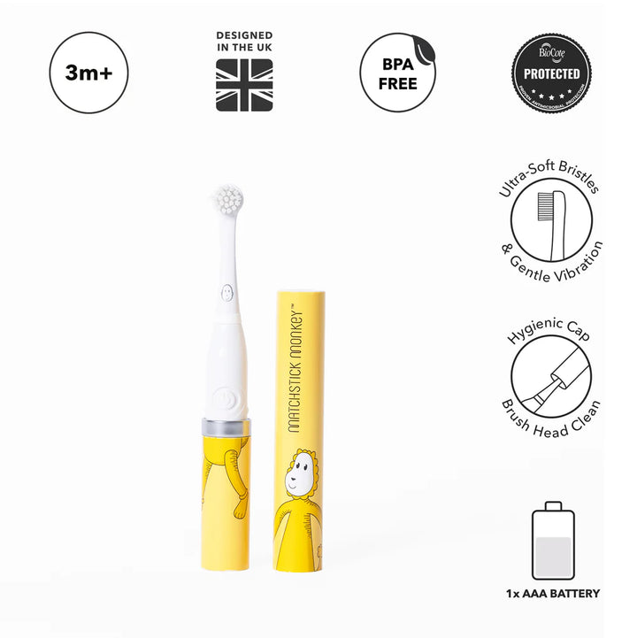 BABY ELECTRIC SONIC TOOTHBRUSH LUDO LION