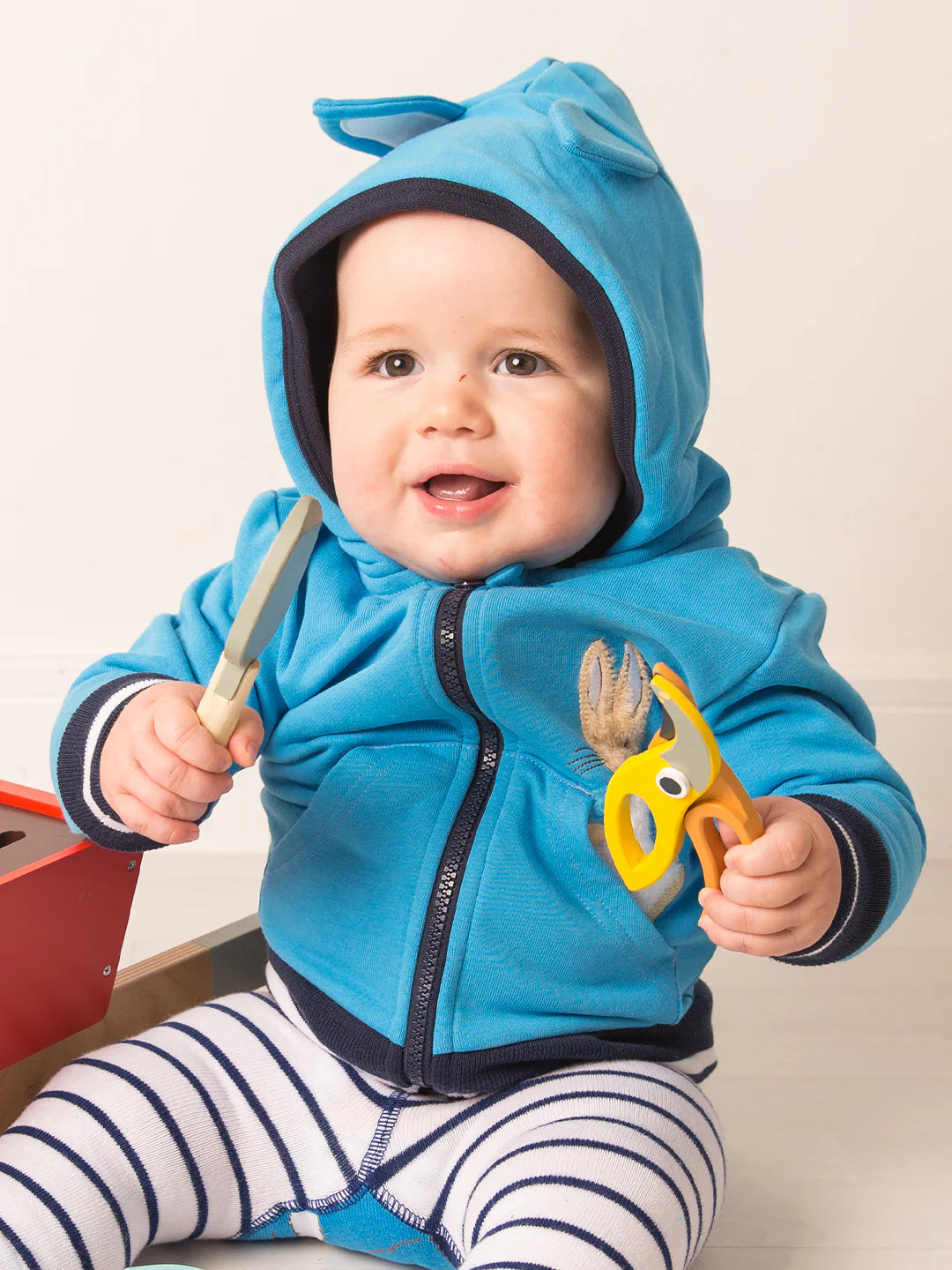 PETER RABBIT BLUE HOODIE