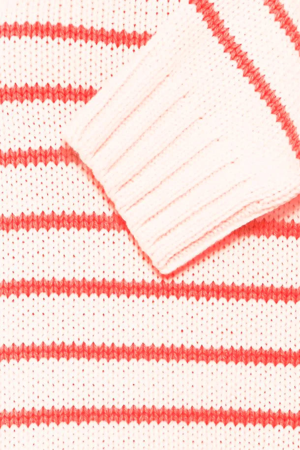 POINSETTIA MIX STRIPE NAGLA JUMPER