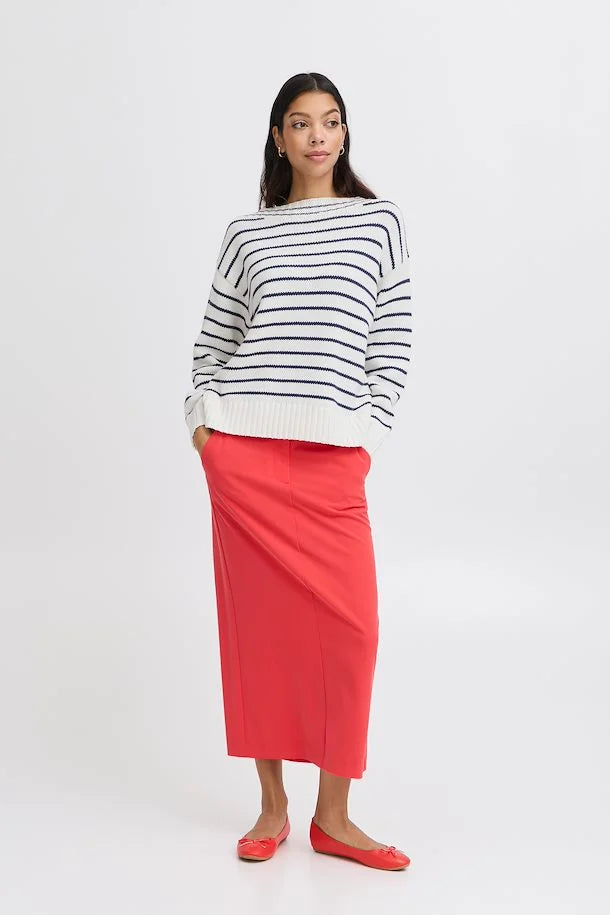 MARSHMALLOW MIX STRIPE NAGLA JUMPER