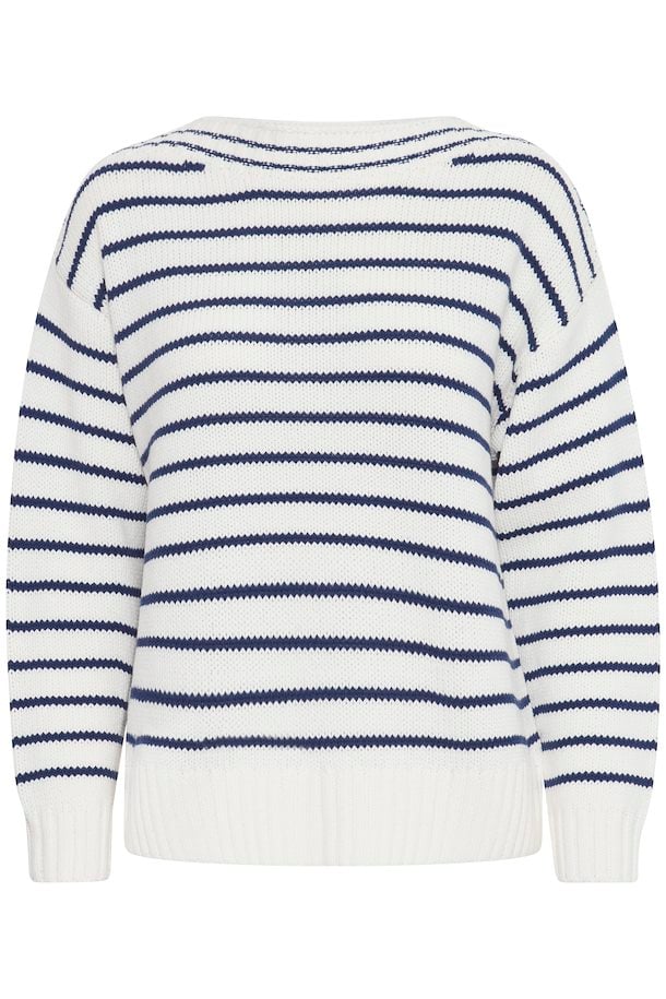 MARSHMALLOW MIX STRIPE NAGLA JUMPER