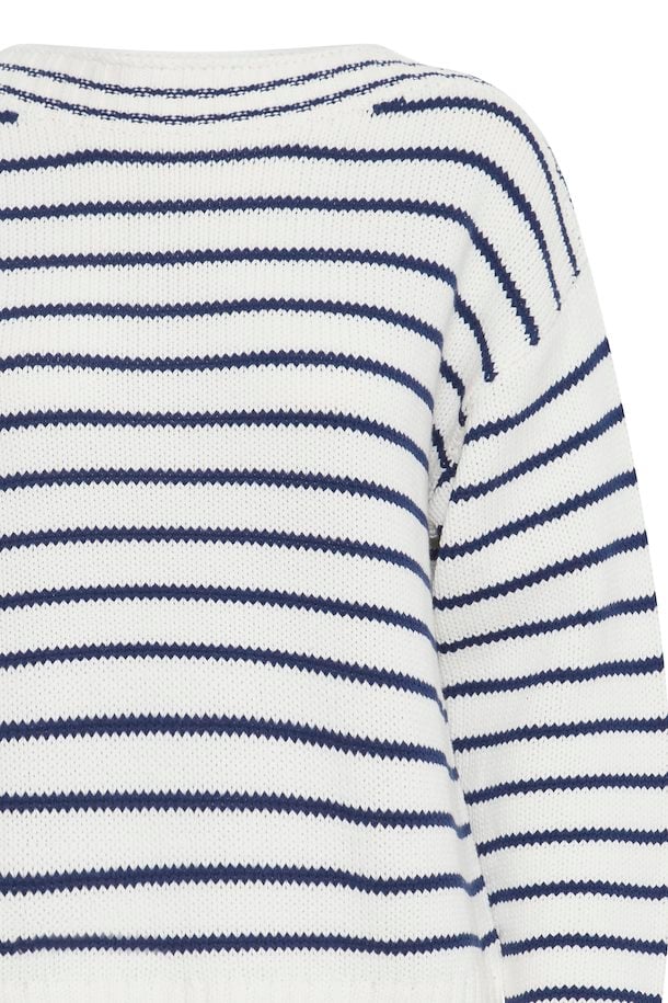 MARSHMALLOW MIX STRIPE NAGLA JUMPER