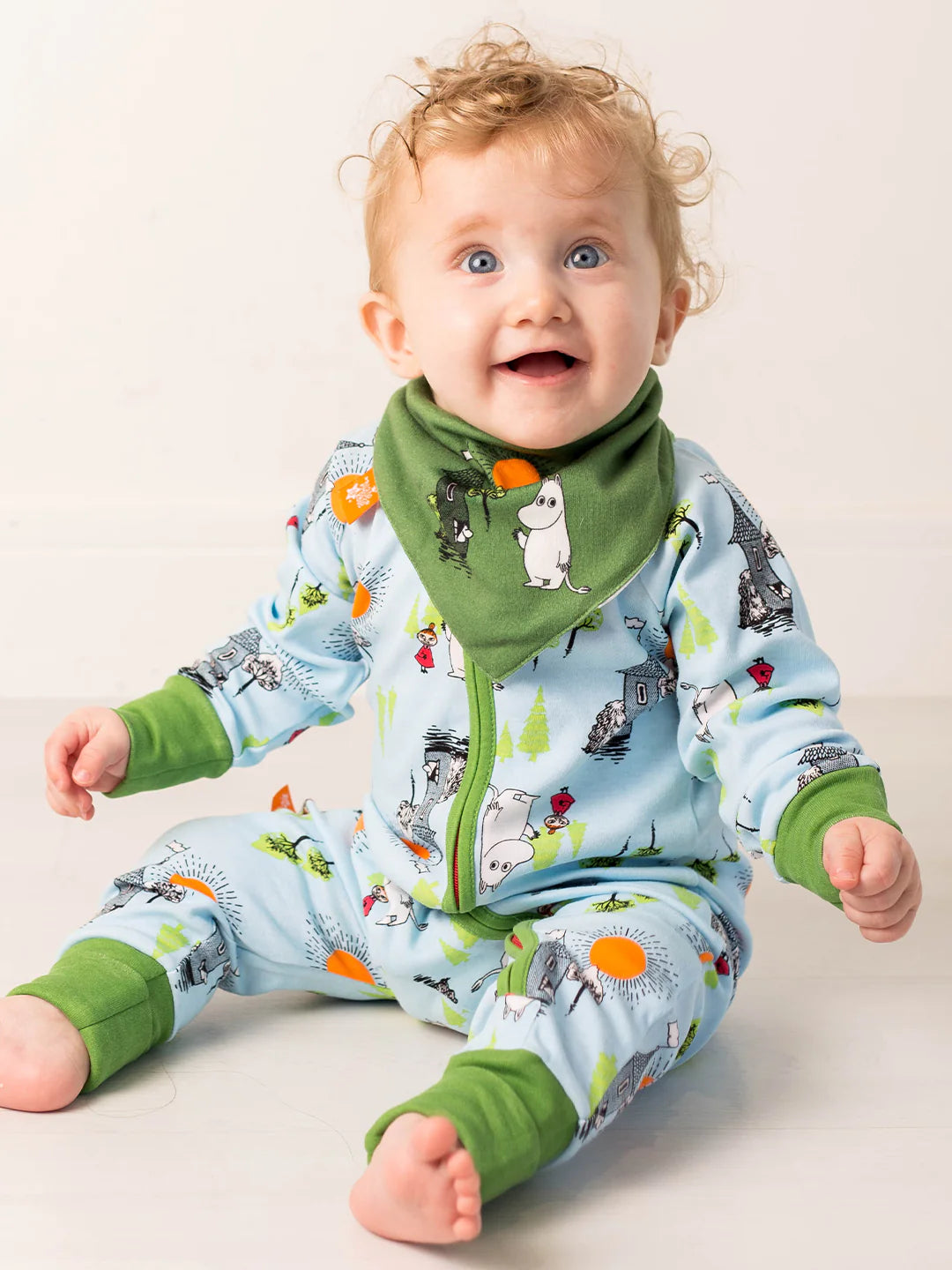 MOOMIN FREE TO EXPLORE ZIP UP ROMPER