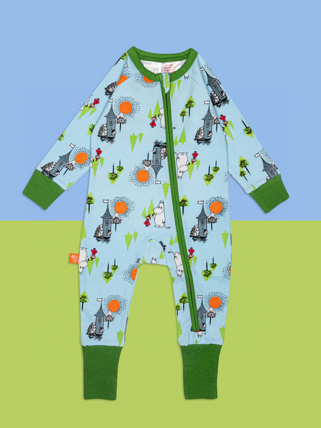 MOOMIN FREE TO EXPLORE ZIP UP ROMPER