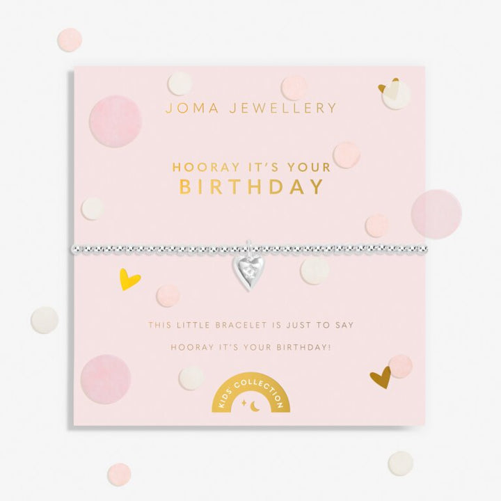 KIDS CONFETTI A LITTLE HOORAY IT’S YOUR BIRTHDAY BRACELET