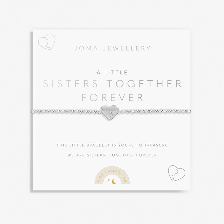 KIDS A LITTLE SISTERS TOGETHER FOREVER BRACELET