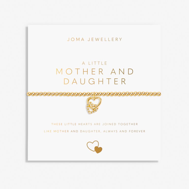 A LITTLE MOTHER & DAUGHTER BRACELET GOLD